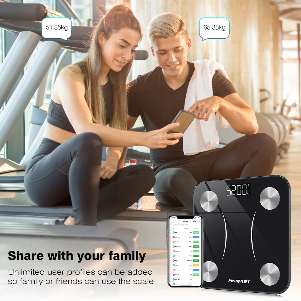INSMART Bluetooth Smart Body Scale
