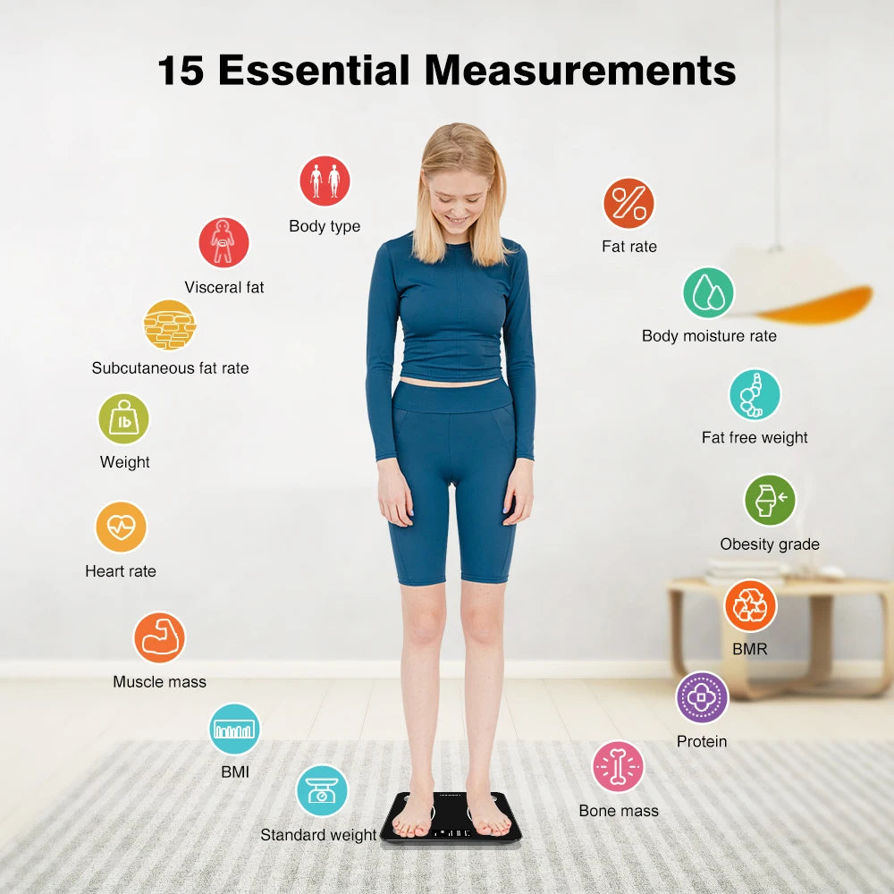 INSMART Bluetooth Smart Body Scale