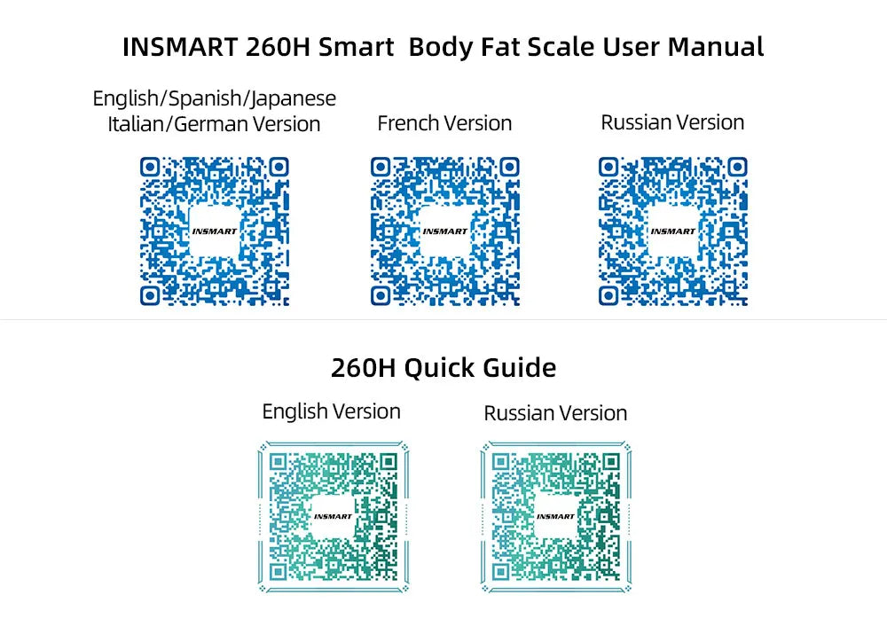 INSMART Bluetooth Smart Body Scale