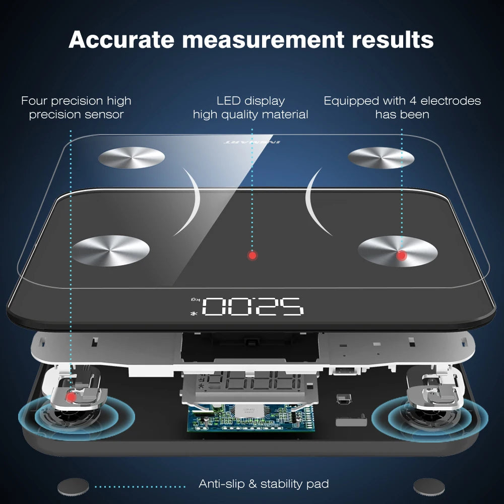 INSMART Bluetooth Smart Body Scale